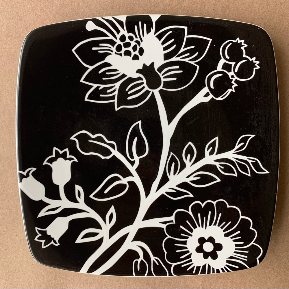 Roscher Plate Square Stanford Park Design Salad 8"